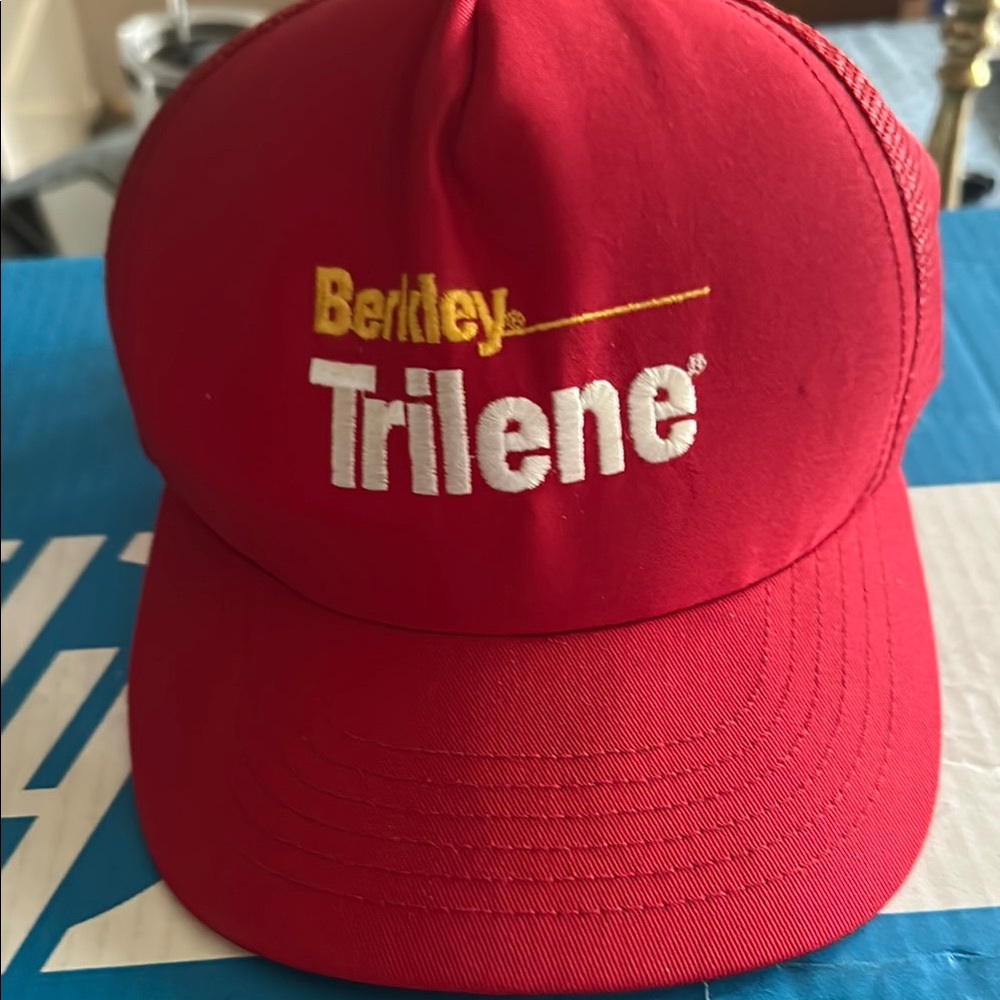 Vibrant Red Mesh Cap